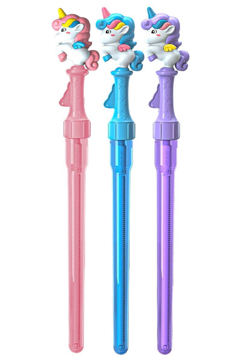 Unicorn Pony Bubble Wand