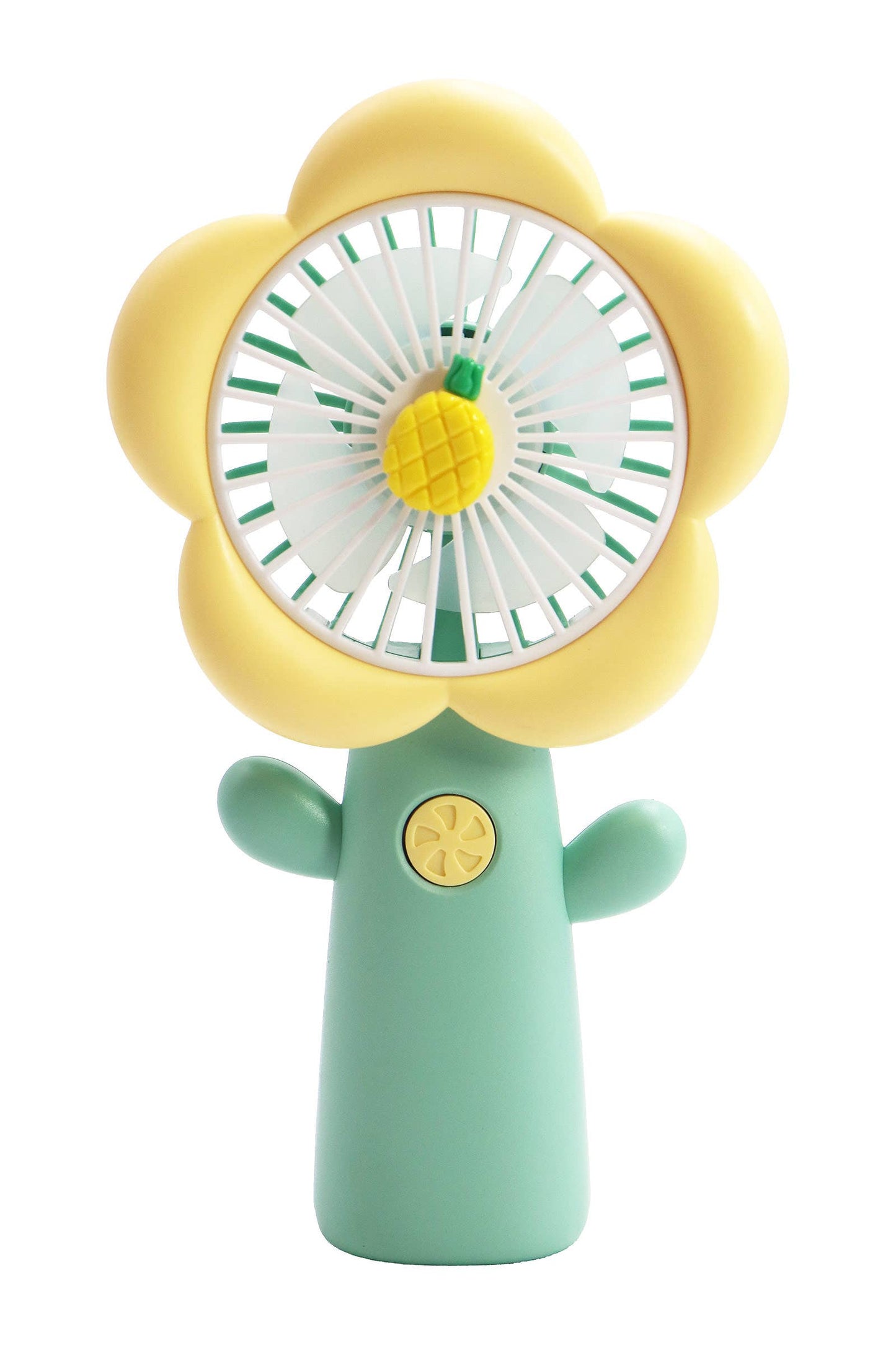 Flower Petal Handheld Fan