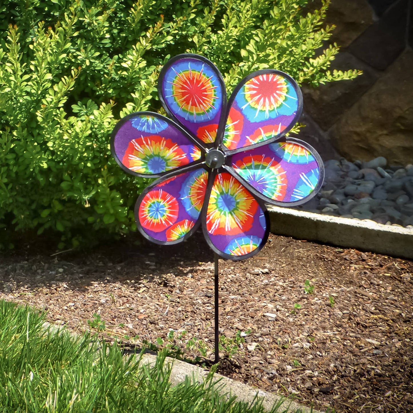 12" Tie Dye Flower