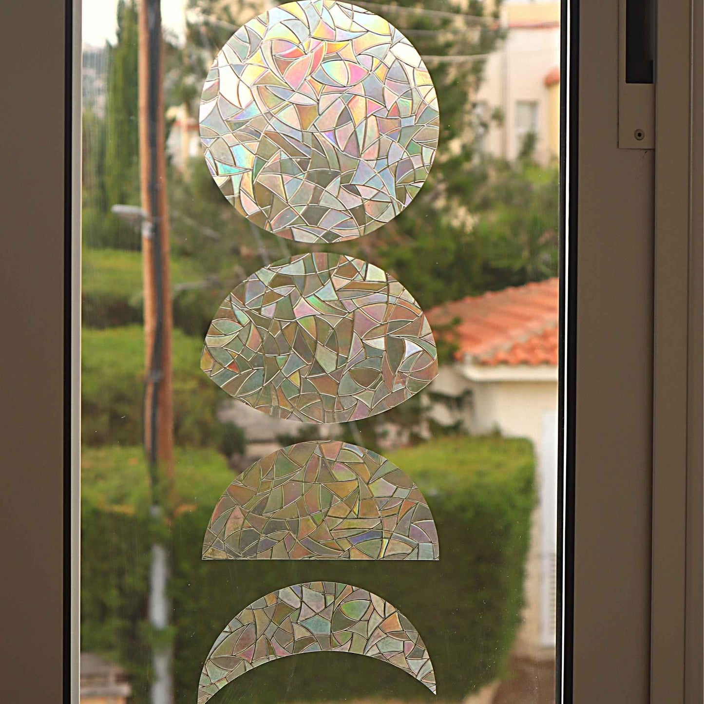 Moon Phase Suncatcher Window Cling