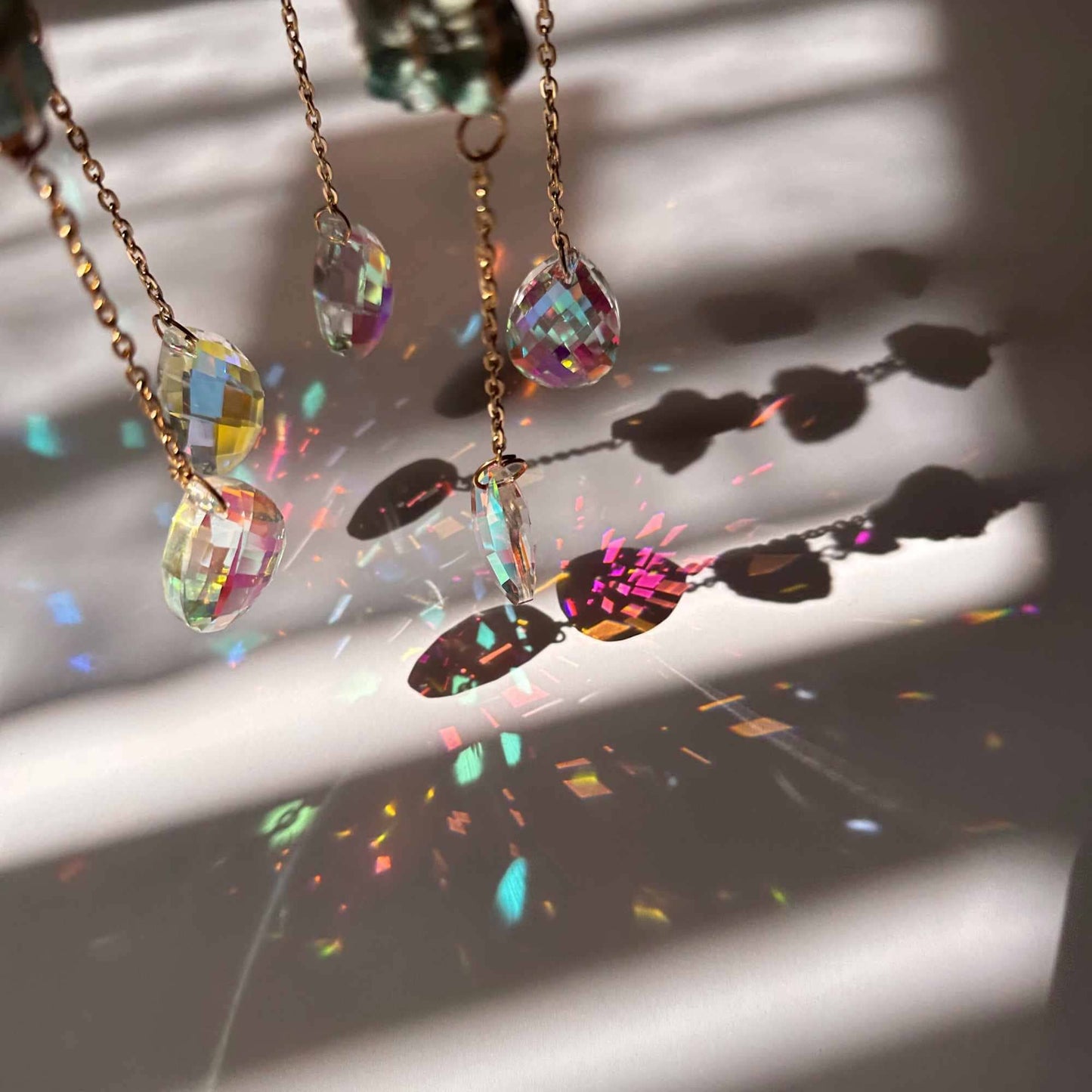 Amazonite Crystal Suncatcher