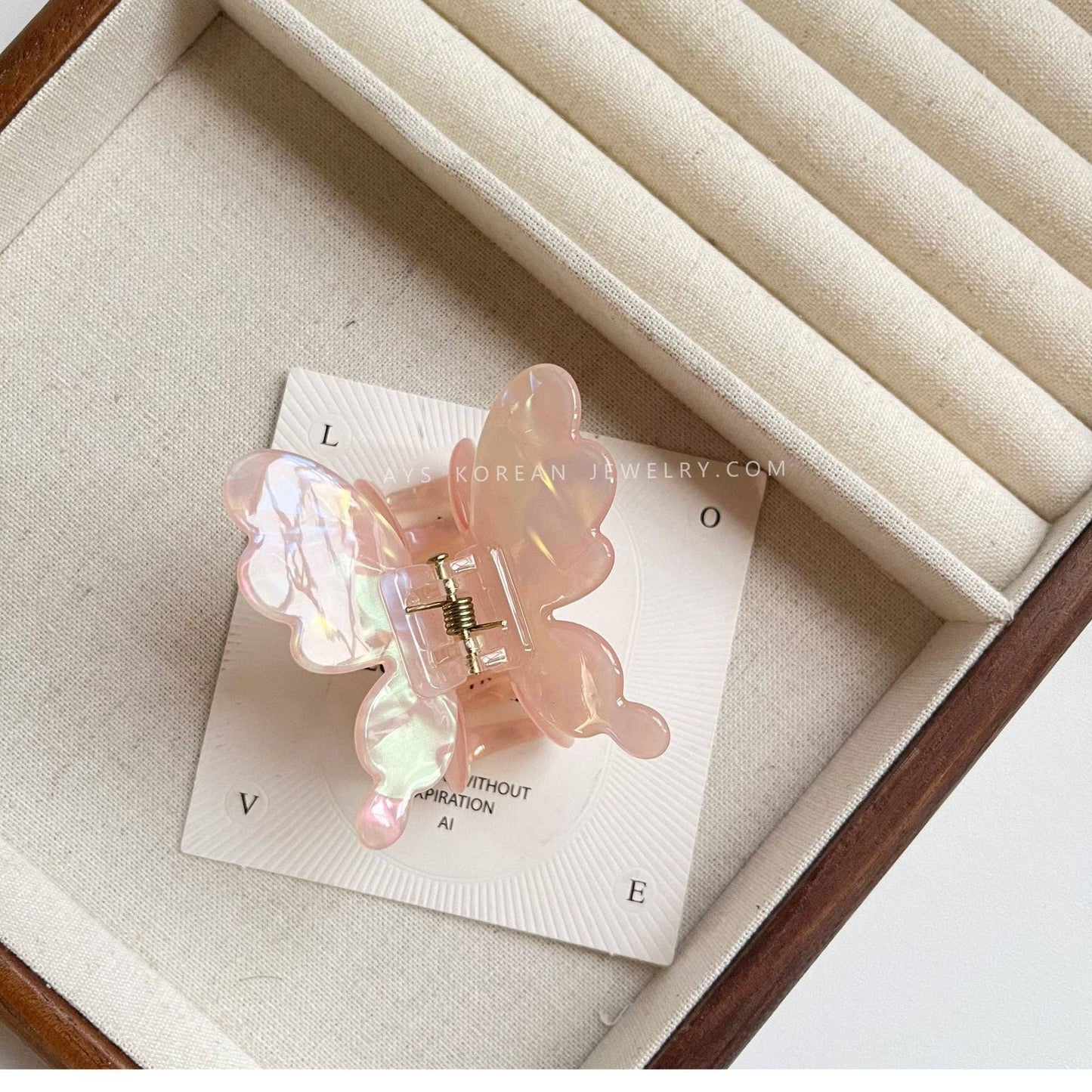 Butterfly Shaped Hair Claws