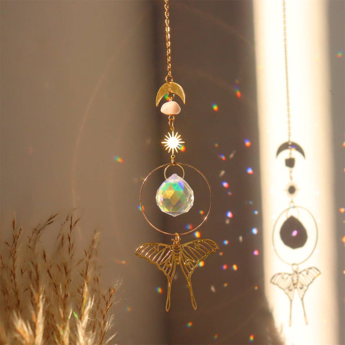 Butterfly Crystal Suncatcher