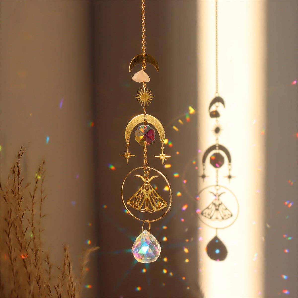 Butterfly Crystal Suncatcher