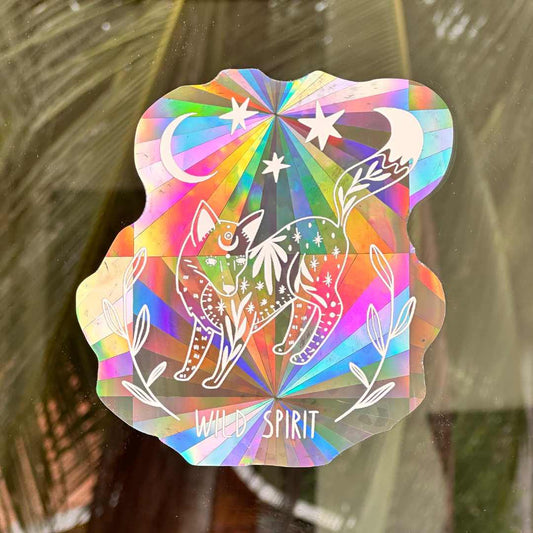 Wild Spirit Suncatcher Window Sticker
