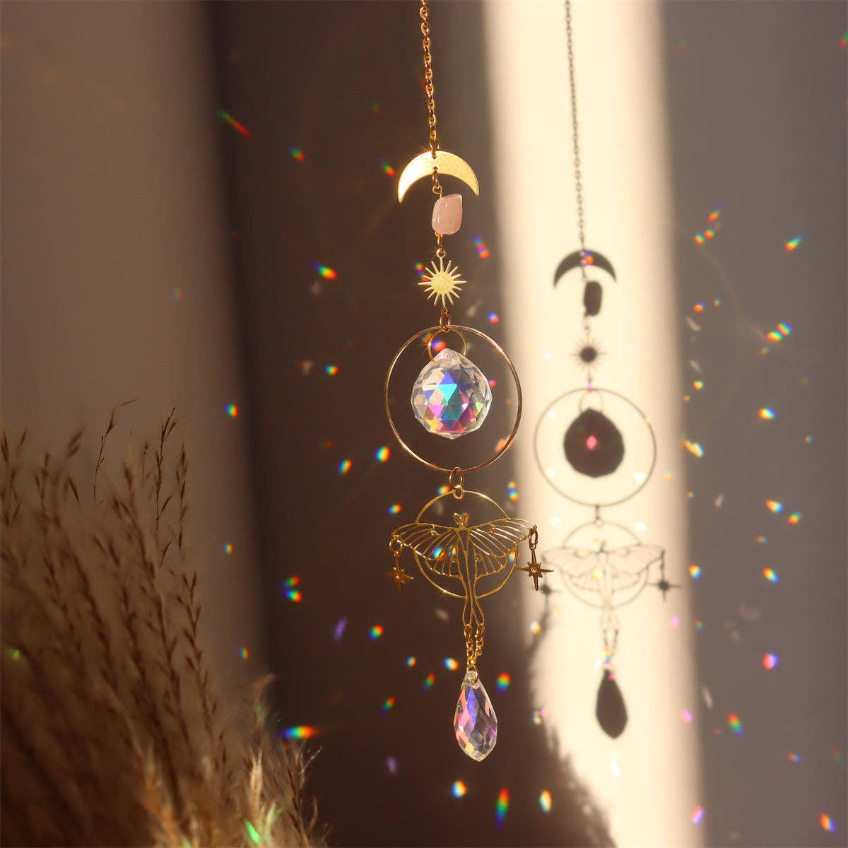 Butterfly Crystal Suncatcher