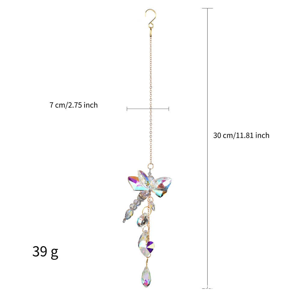 Butterfly Crystal Suncatcher