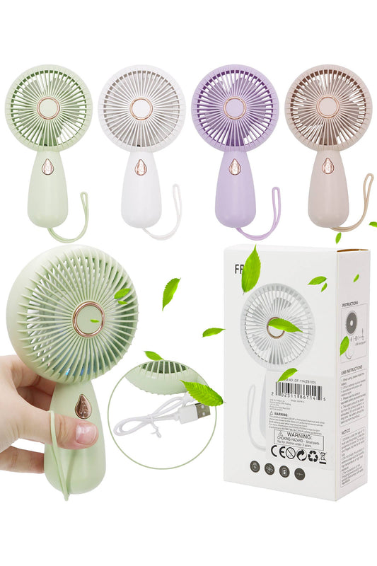 Retro Wrist Strap Electric Hand Fan