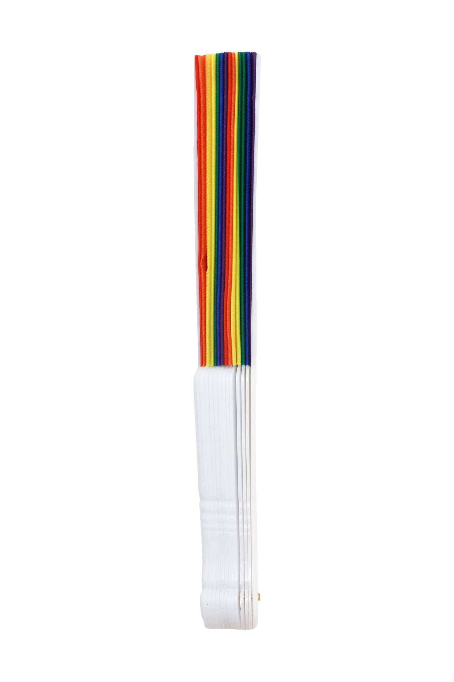 Rainbow Hand-Held Folding Fan