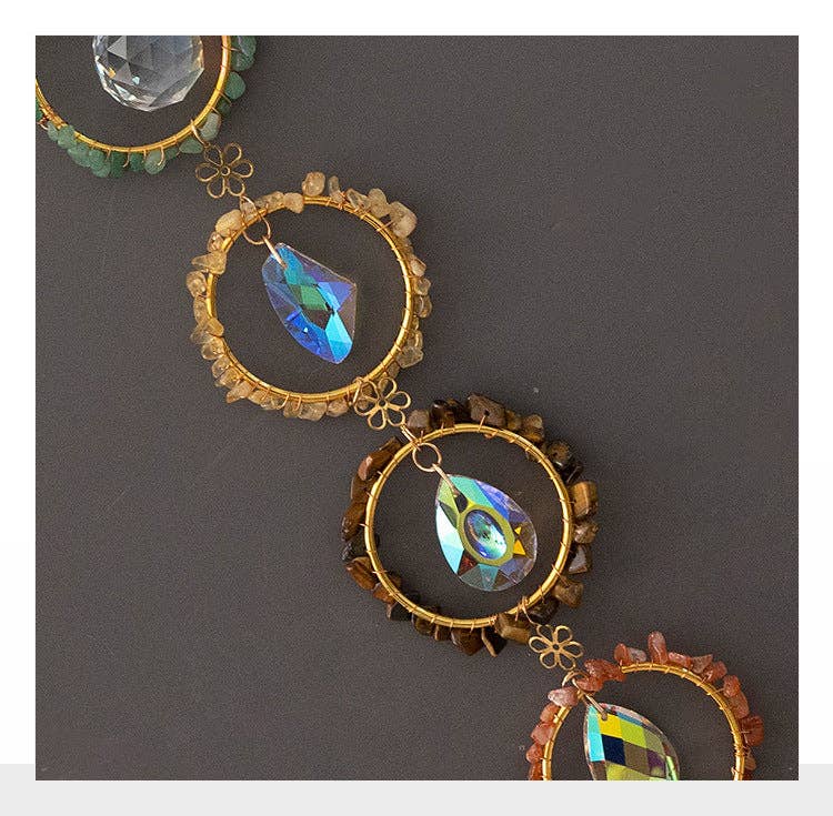 Colorful Crystal Dream Catcher
