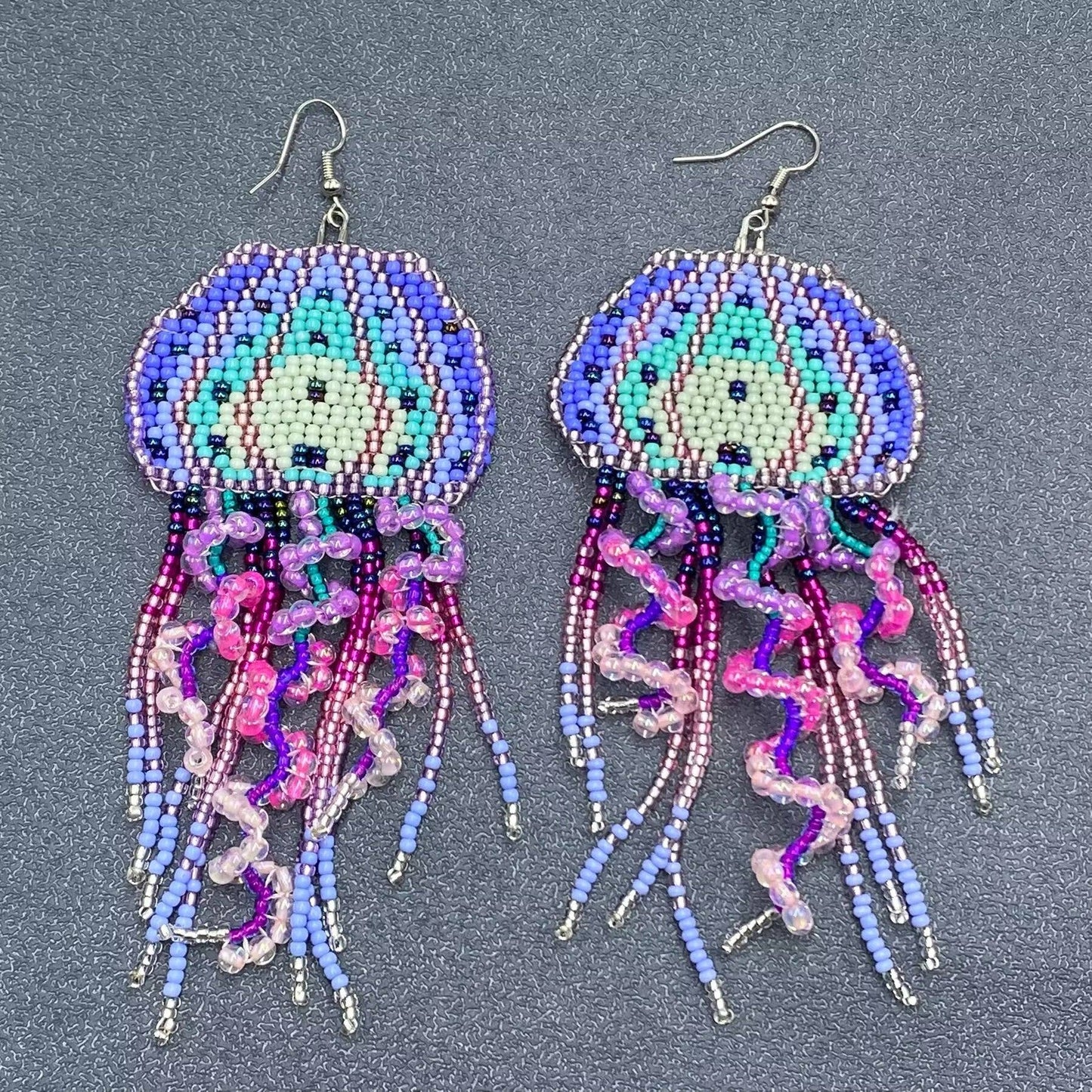 Colorful Jellyfish Earrings