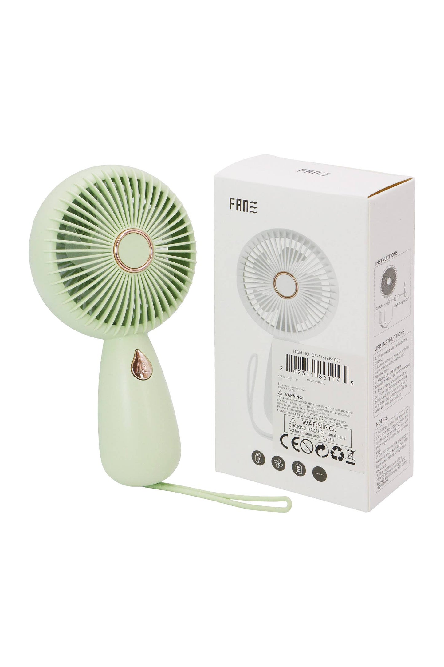 Retro Wrist Strap Electric Fan