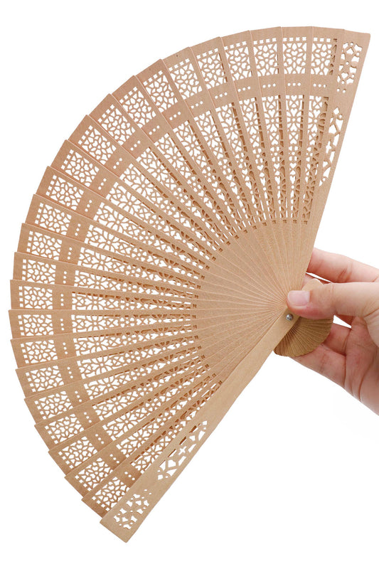 Wooden Handheld Fan