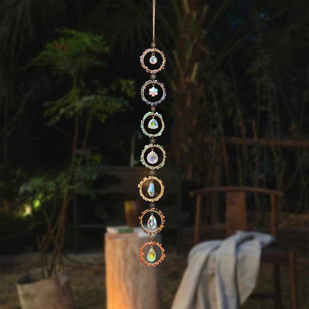 Colorful Crystal Dream Catcher