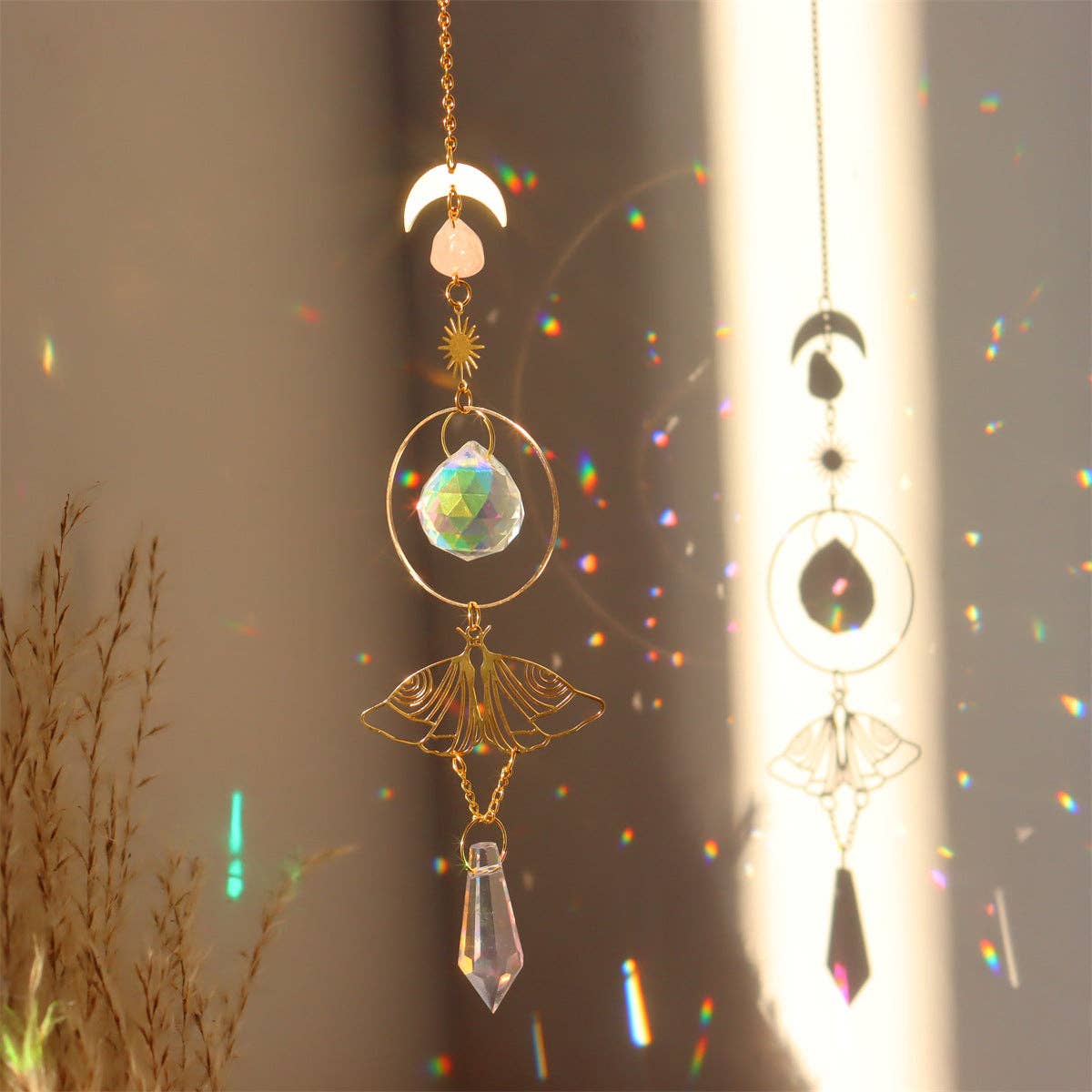 Butterfly Crystal Suncatcher