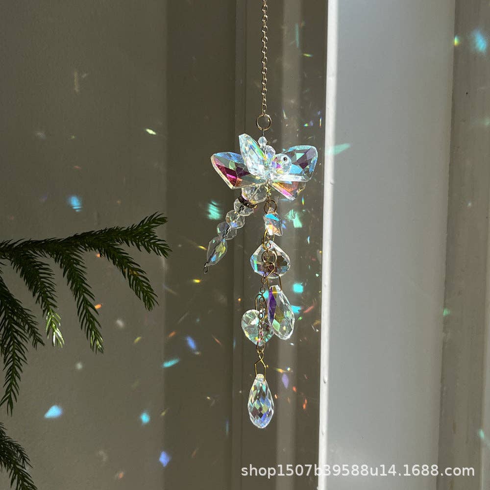 Butterfly Crystal Suncatcher