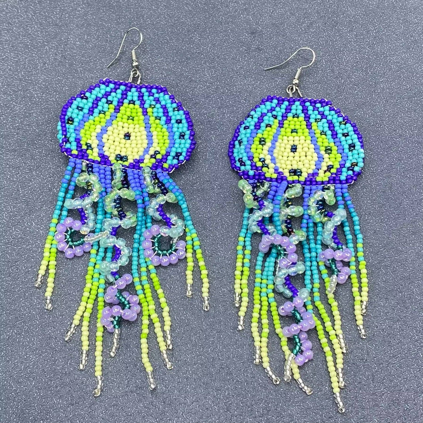 Colorful Jellyfish Earrings