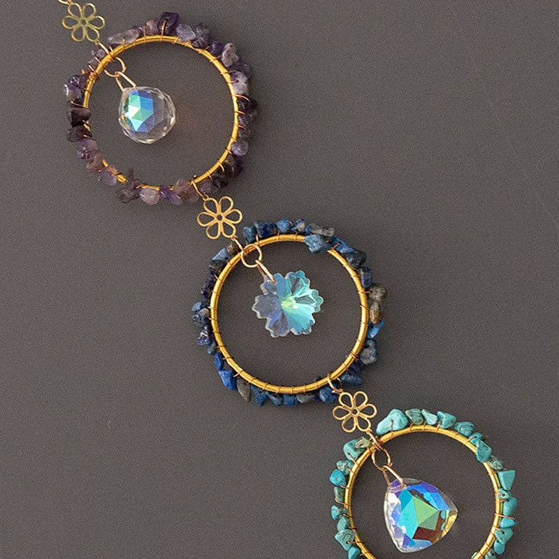 Colorful Crystal Dream Catcher