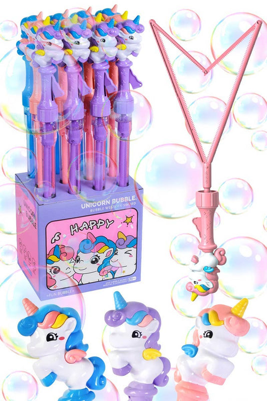 Unicorn Pony Bubble Wand