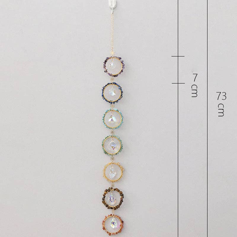 Colorful Crystal Dream Catcher