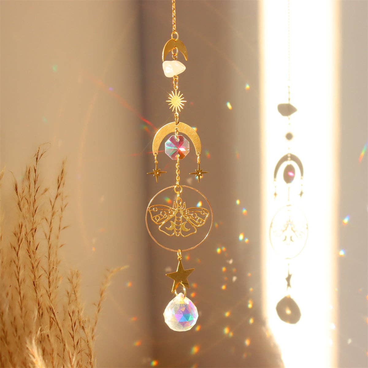 Butterfly Crystal Suncatcher