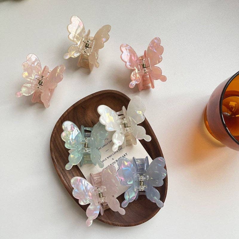 Butterfly Shaped Hair Claws