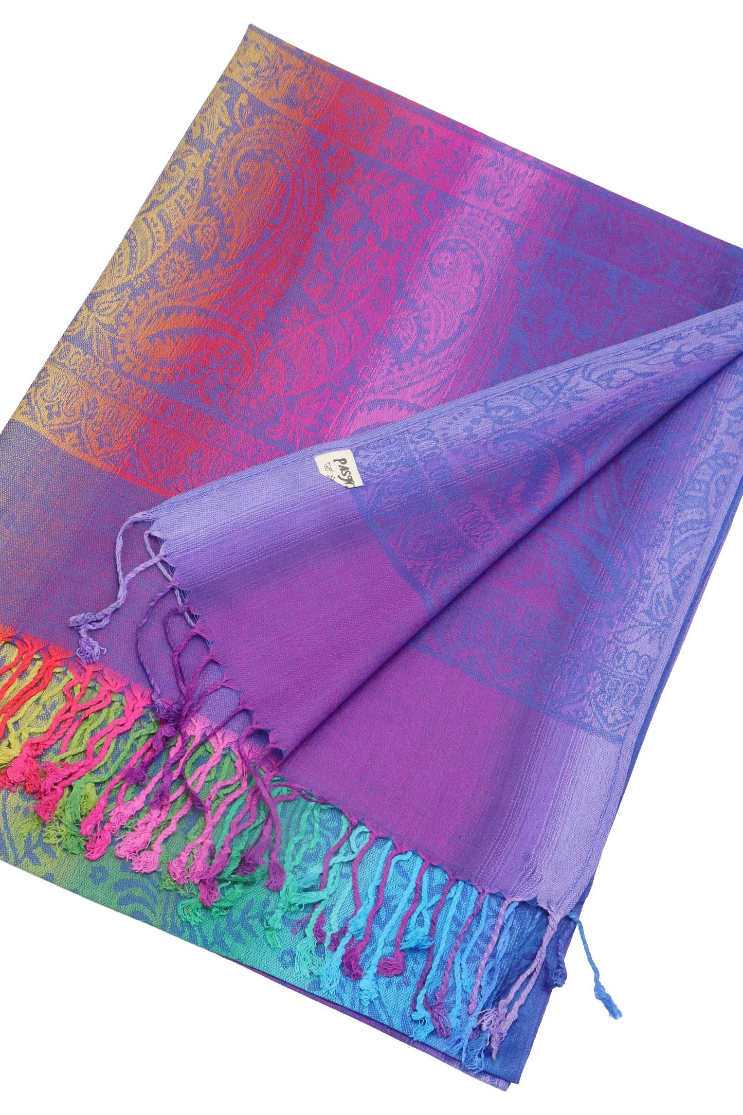 Rainbow Ombre Shawl