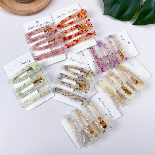 3 Colorful Candy Hair Clips