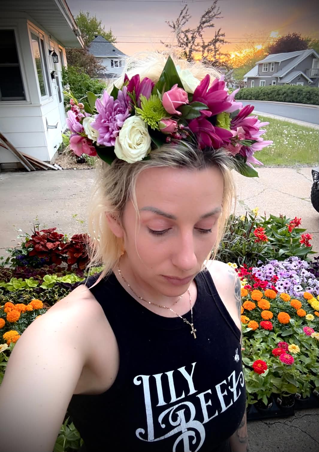 Blue Ox Custom Fresh Flower Crowns